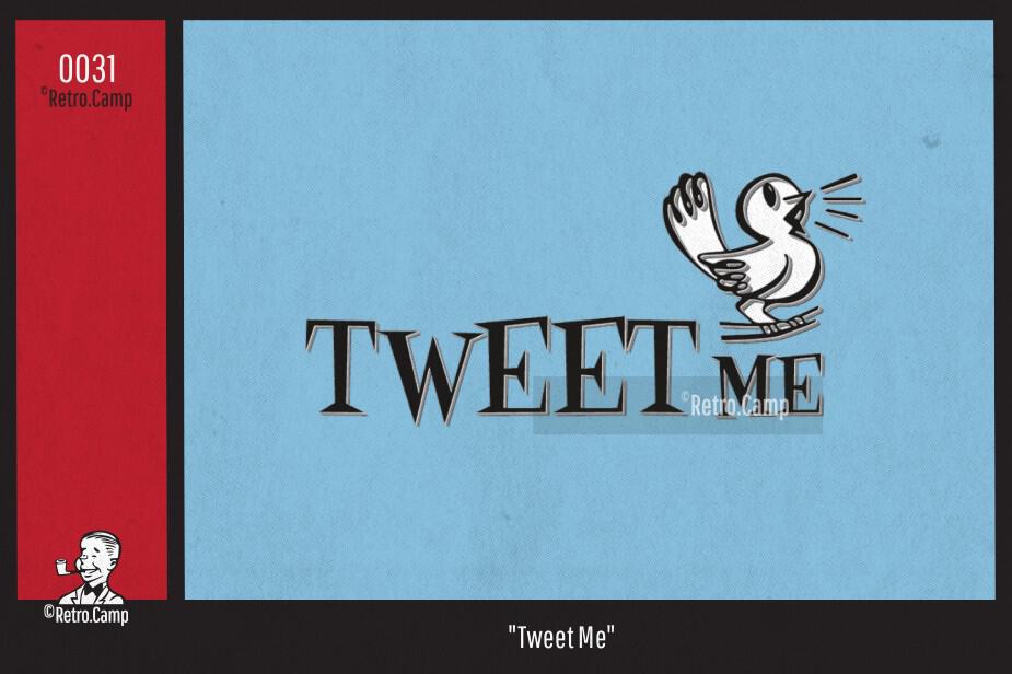 0031 “Tweet Me” Typography